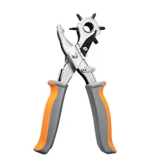 New Leather Hole Punch Heavy Duty Hand Pliers Belt Holes 6 Sized Puncher Tool