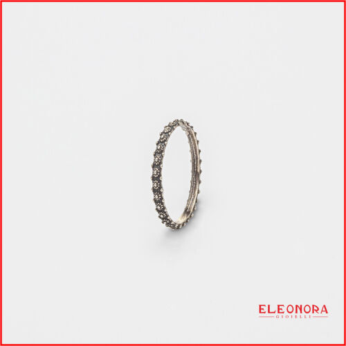 kit anello fede fedina fascia filigrana sarda argento 925 7 colori artigianato - Foto 14 di 14