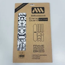 All Mountain Style AMS Honeycomb Frame Guard EXTRA (XL) Black/Devil #AMSFG2BKDV