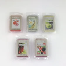 Hudson 43 Candle & Light 2.5 Oz Wax Melts Berry, Apple,  Assorted Lot Of 5 -read