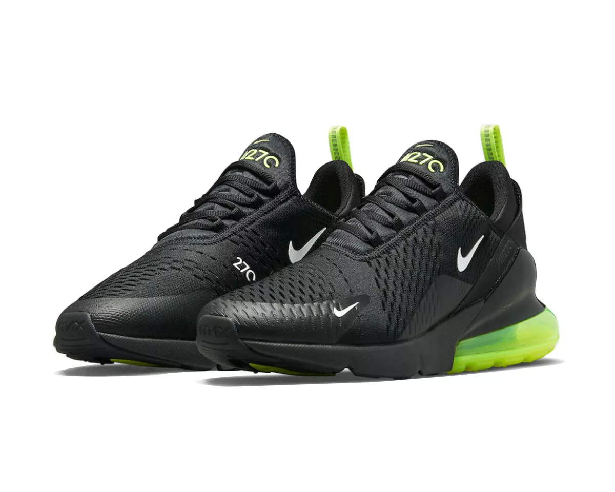 Nike Air Max 270 Essential Black Size Mens Athletic Running | eBay