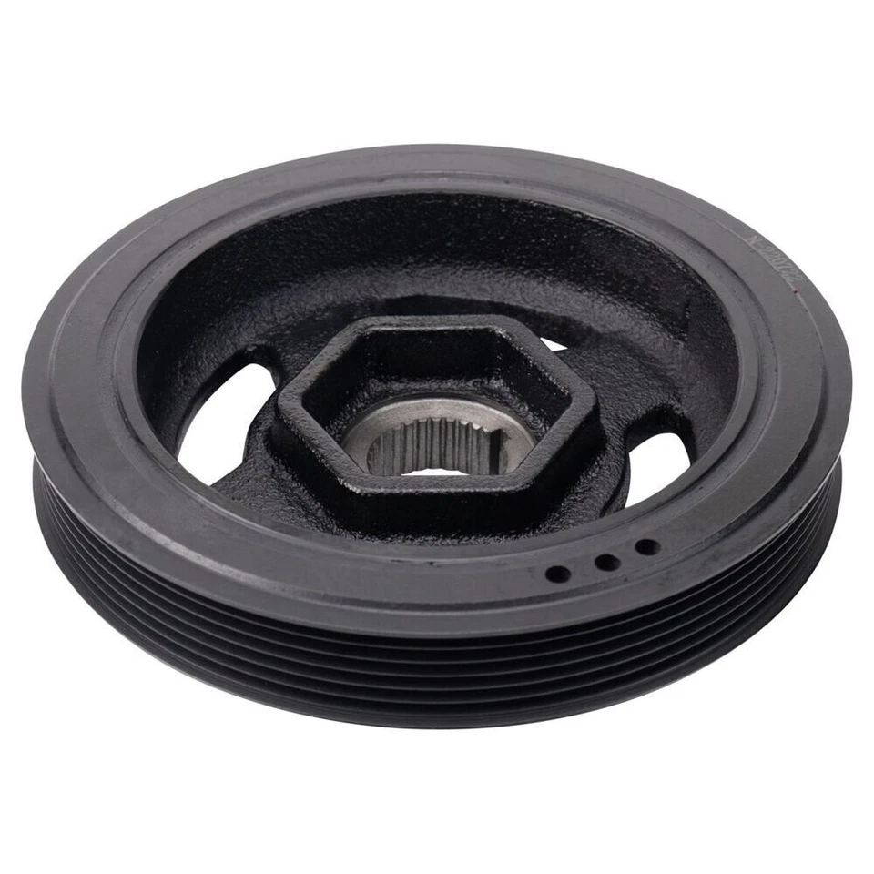 TRQ Engine Crankshaft Vibration Damper Fits 2007-2020 Acura Honda - Image 3 of 4