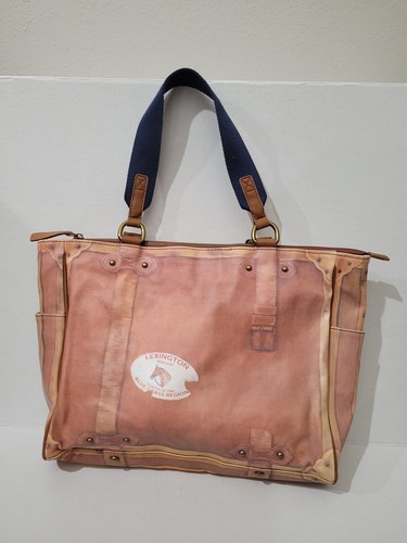Anthropologie Miss Albright Americana Tote bag luggage purse hand bag - Picture 5 of 13