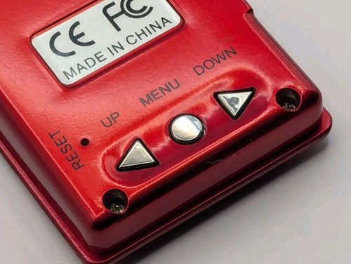 CIRRUS DIGITAL 1.5" PHOTO FRAME KEYRING METALLIC RED USB CABLE TESTED & WORKING - Picture 10 of 11