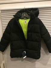 Gap Kids Boys Warmest Cold Control Puffer Jacket,Black SIZE M 314764 N0917
