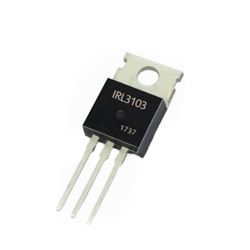 Reland Sun – 10 Pezzi IRL3103 IRL3103PBF TO-220, MOSFET N-Channel 30V 64A, L3103 - 3