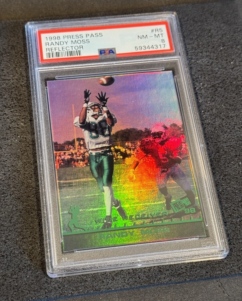 Randy Moss Press Pass #R5 Reflector