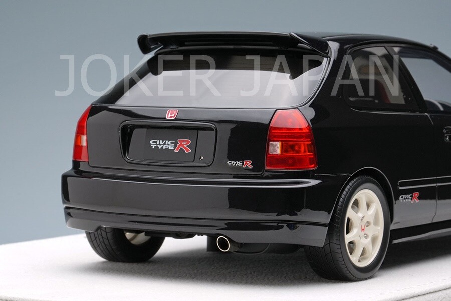 メイクアップ【EIDOLON】Honda シビック　タイプR 1997 Make Up EIDOLON 1/18 Honda Civic TYPE R (EK9) 1997 Black EML115C