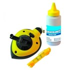 Silverline 250571 Fast Rewind Chalk Line Set 3pc 3pce