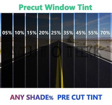All Precut Sides Rears Window Tint Kit Computer Cut Glass Film Car Any Shade 4