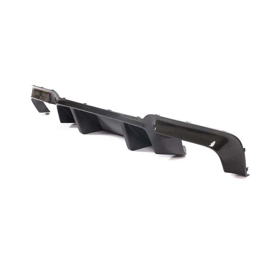 100% REAL CARBON Rear Bumper Diffuser Lip Spoiler Body Kit For BMW F10 M5 12-17 Foto 4 de 4