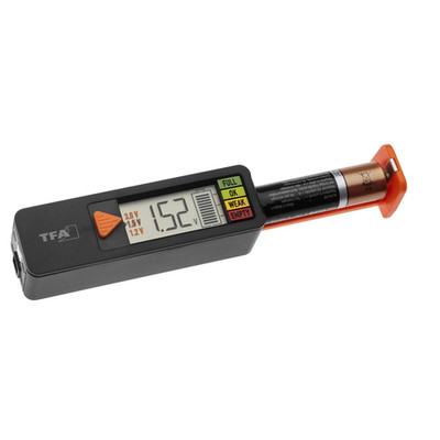 TFA Dostmann BatteryCheck Messbereich - Schwarz (98.1126.01)