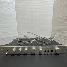 NIKKO Beta II Stereo Pre-Amplifier Vintage Silver Japan Phono Powers On