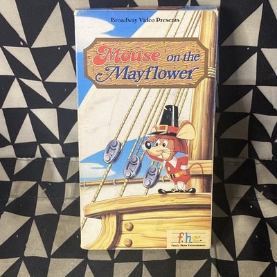 Mouse On the Mayflower 1989 VHS Film FHE