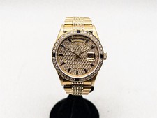  50,000 18038 ROLEX MENS PRESIDENT DAY DATE 7ct Blue Sapphire Diamond Watch WTY