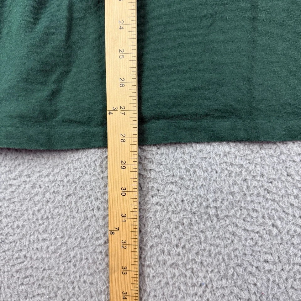 Vintage Garfield Sweatshirt Women’s Large Green Rap Hip Hop Signet Sportswear - Image 4 of 4