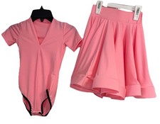 Girls Latin Ballroom Dance Set   Size 130 6  7 years   NEW   
