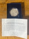 2008 American Eagle One Ounce 99.9% Silver Uncirculated Coin W Mint Mark
