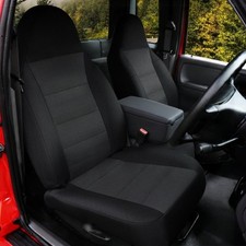 Pcs Front 6040 High Back Bench Seat Cover For Ford Ranger Xlt 2004-2012 Withou