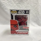 Funko Pop! Vinyl Star Wars 05 Red Stormtrooper Target Exclusive