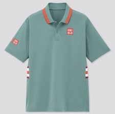 Uniqlo Medium Kei Nishikori Australian Open 2020 Tennis Polo Shirt NEW