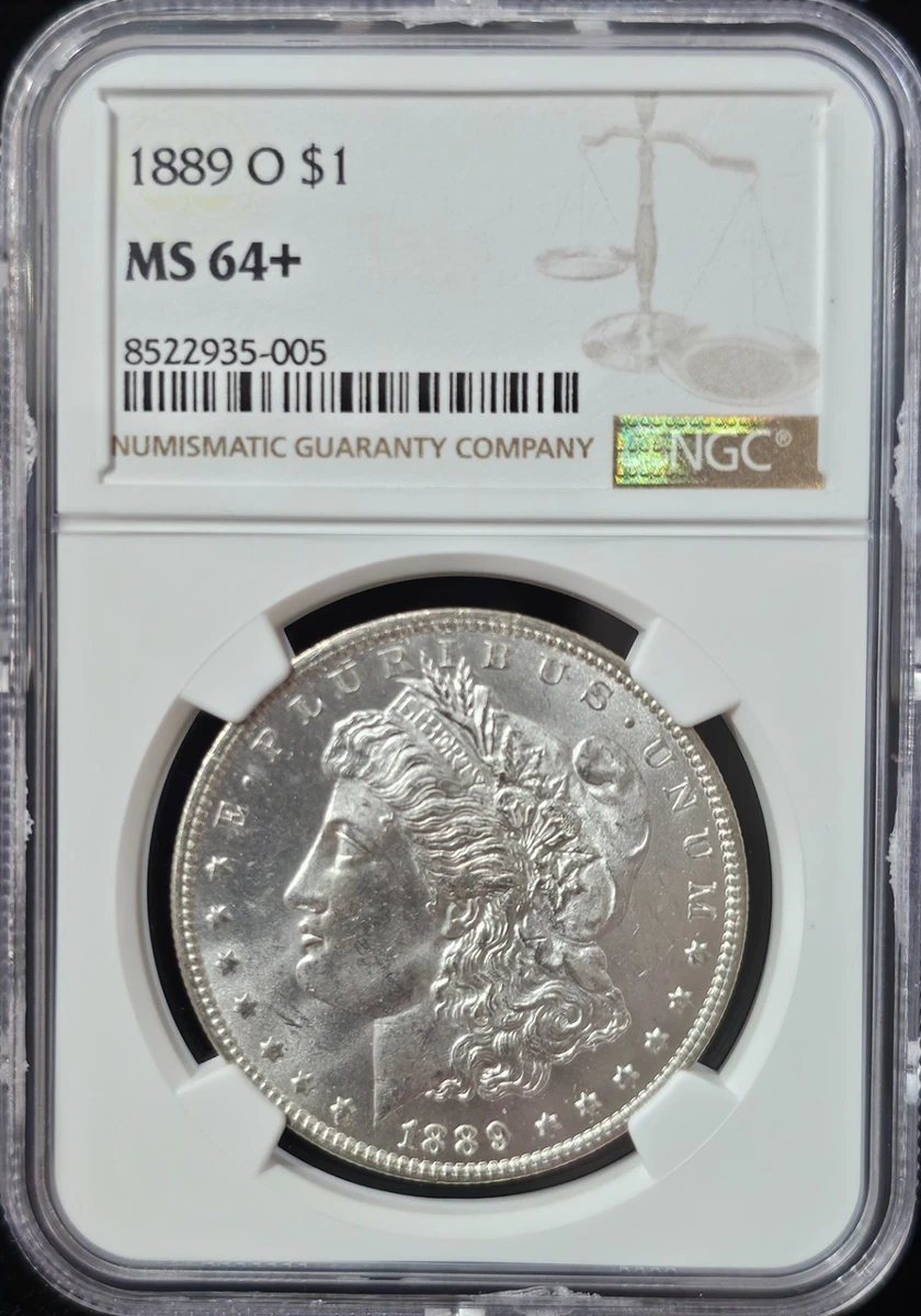 MS 64 Graded 1889 Year Morgan US Dollars (1878-1921) for sale | eBay