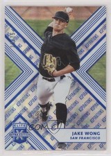 2018 Panini Elite Extra Edition Aspirations Blue 23/75 Jake Wong #79 et6
