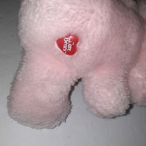 Vintage Care Bears Cheer Bear Pink Plush Stuffed 7" Kenner Rainbow 1983 - Picture 10 of 10