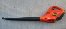 Black Decker Cordless Electric Leaf Blower Model CS100 (TESTED)