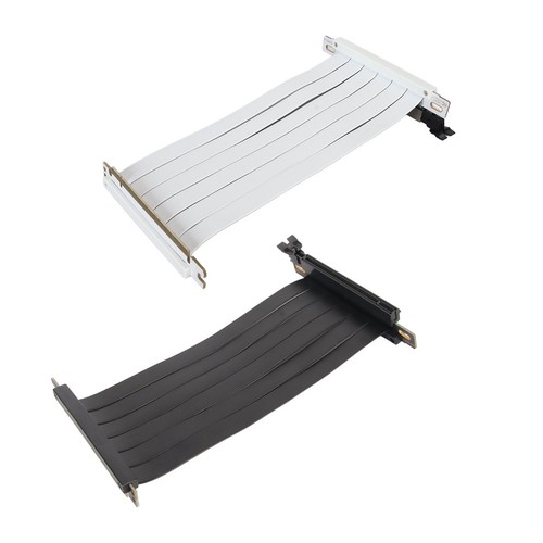 PCIE 3.0 X16 Riser Cable 180° High Speed Flexible Dual Reverse Connector GPU FY