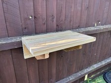 Wall Mountable Large Shelf /ledge/platform For Catio Outdoor Avairy Chicken