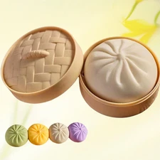 NEW Mega Glitter Dumpling Squishy Decompression Sensory Toy for Adults & Kids