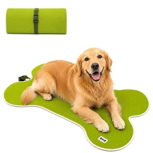 Colenumone Dog Mat Portable Travel Bed pliable Lavable S/M/L