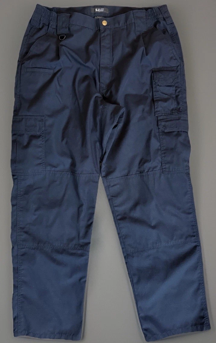 5.11 Tactical Mens Taclite Pro Ripstop Cargo Pants 38x32 Dark Navy 74273