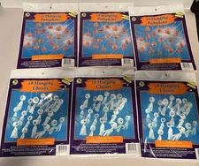 6pcs VNTG 90s Sun Hill Hanging Pumpkin GhostOutdoor Indoor New NIB Original Tags