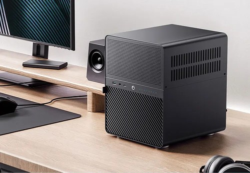 Mini NAS Case ITX Mini Aluminum with Steel Plate Support130mm CPU Cooler Two fan - 第 7/21 張圖片