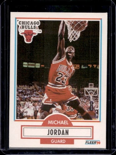 1990-91 Fleer Michael Jordan #26 Bulls