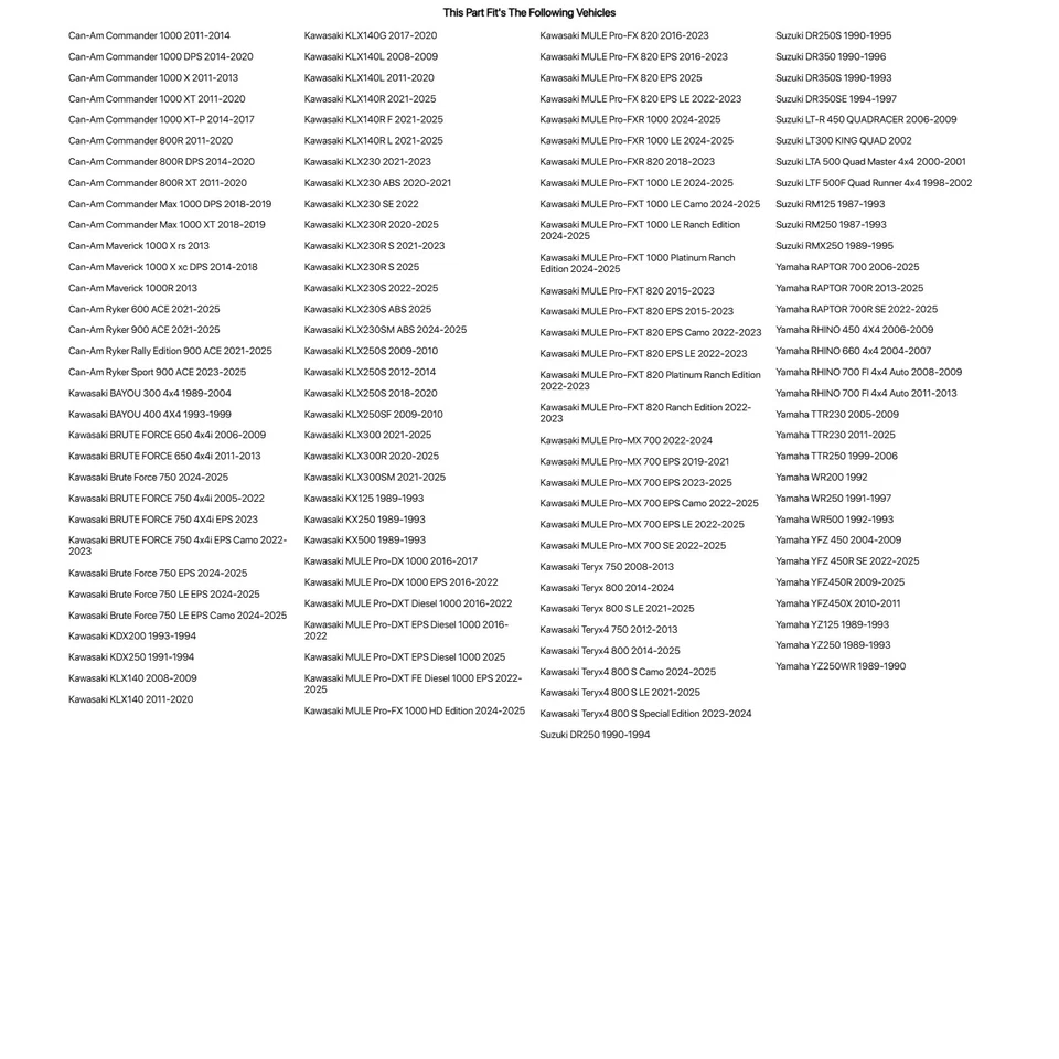 Pastilla de freno Tusk - delantera de metal sinterizado para Suzuki RM125 1987-1993 Foto 2 de 4