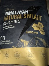 Himalayan Shilajit GOLD Gummies, Organic, Extremely Potent 3000 mg, Fulvic Acid