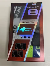 Layer 8 Boxer Briefs Size  M 4 Pack