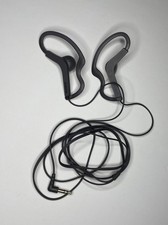 Vintage Sony SPORTS Running EARHOOK In Ear HEADPHONES Earphone Gray MDR-AS200
