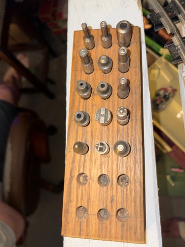 Lionel Postwar Dealer Service ST-350 Rivet Press bits only