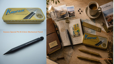 Kaweco Special PS-05 0,5mm Druckbleistift schwarz Germany mit Blechetui unben...
