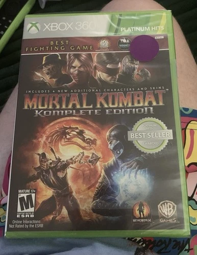 SEALED NEW Mortal Kombat Komplete Edition Xbox 360 2012 Fighting Combat