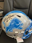 David Montgomery Detroit Lions Autographed Signed Authentic Helmet