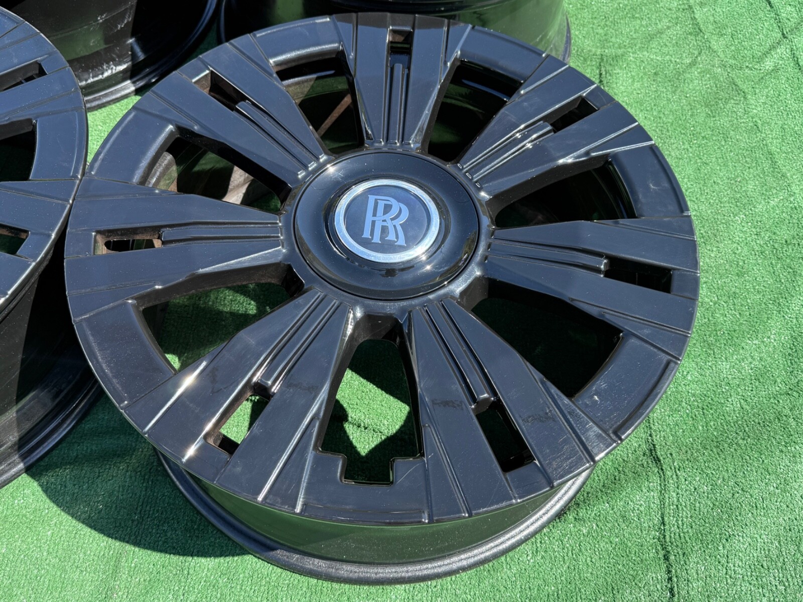Rolls-Royce Spectre Wheels OEM Gloss Black Rims 5x120 VIDEO