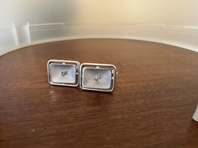 Lot De 4 Paires De Boutons De Manchette Vintage - Argenté Et Krementz Sterling