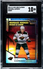 2020-21 OPC Platinum KIRILL KAPRIZOV Marquee Rookies SUNSET #200 GEM 💎 SGC 10