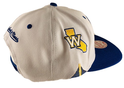 Mitchell & Ness Golden State Warriors Snapback Baseball Hat/Cap, New! - Picture 6 of 8