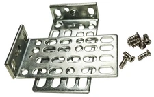 Replacement Rack Mount Ears and Screws Bracket Kit for 1U Switches Equipment